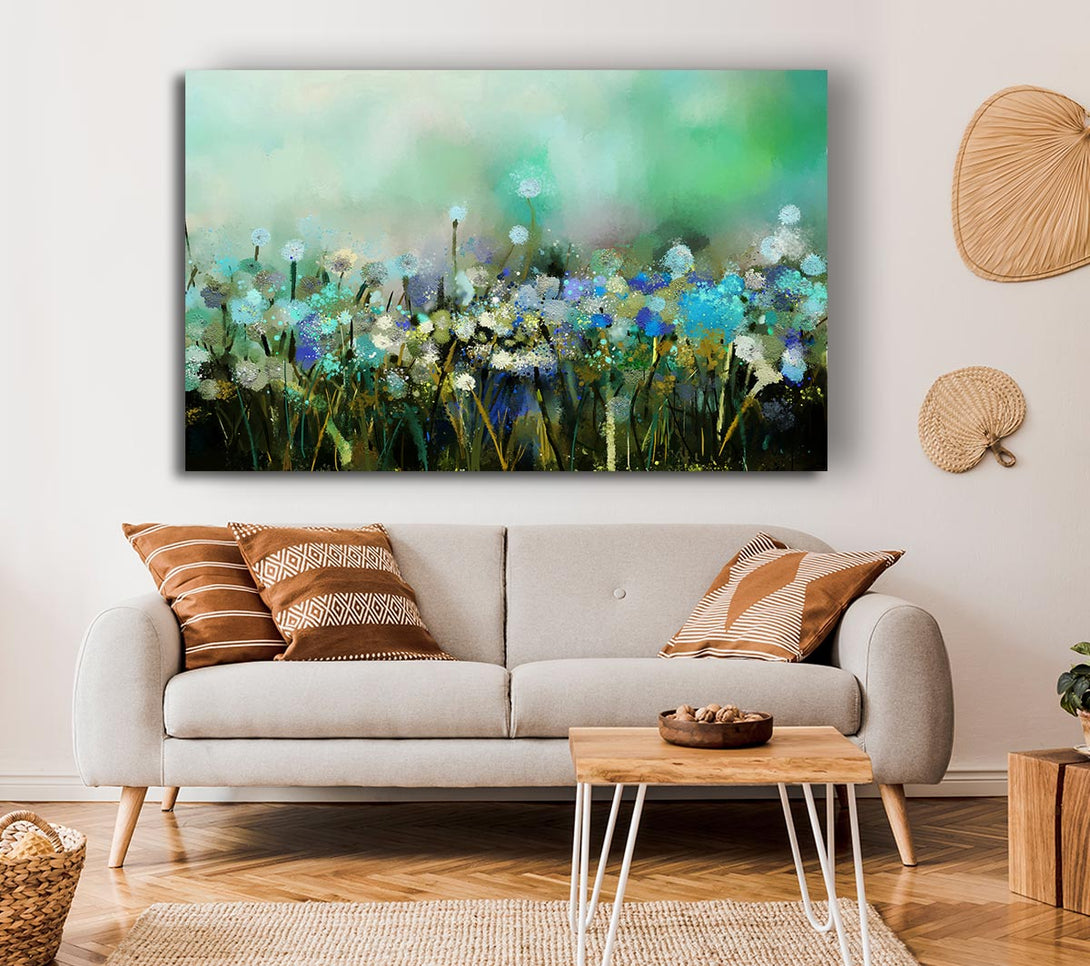 Picture of Flower Sparkle Canvas Print Wall Art
