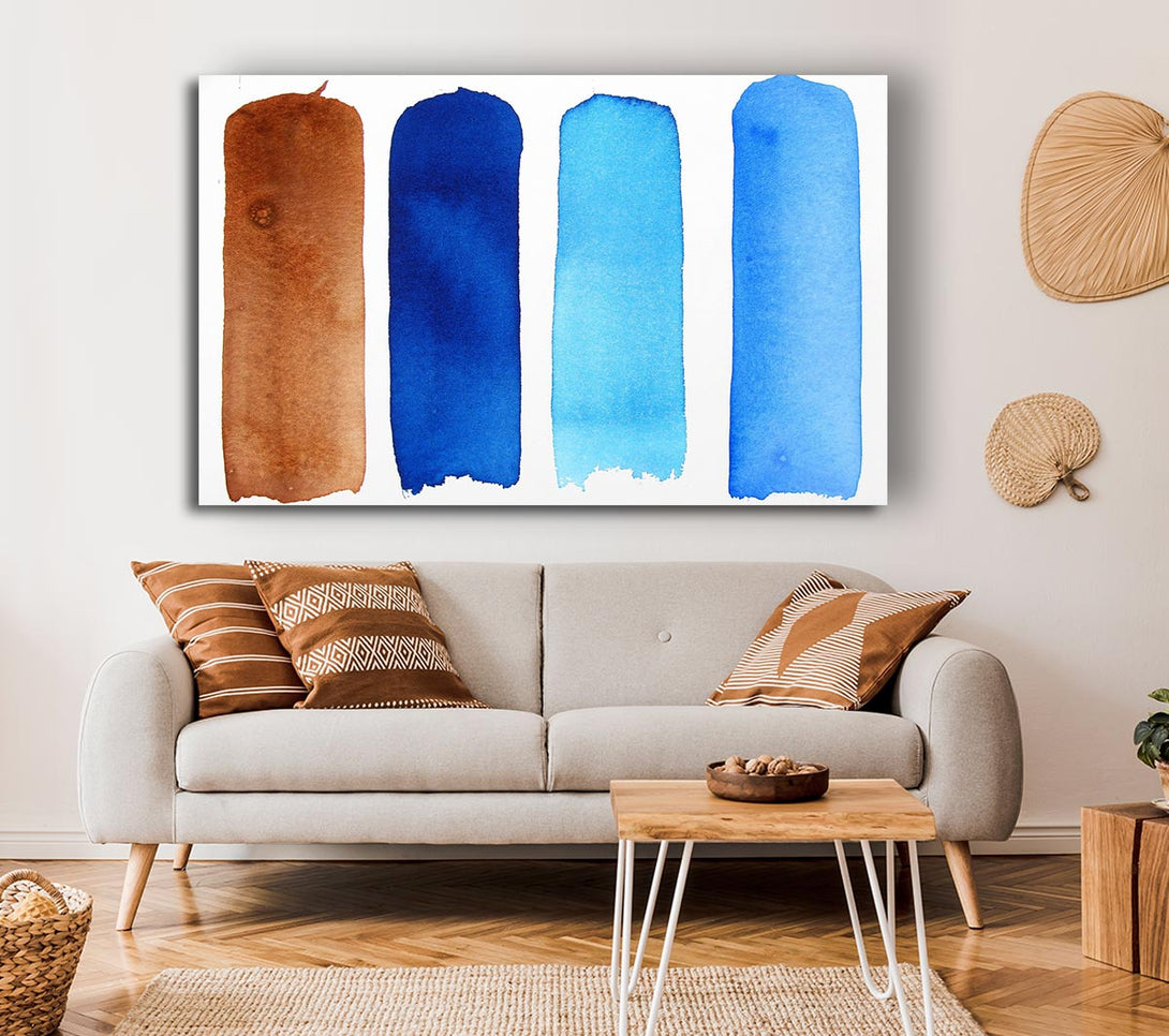 A Canvas Print of Odd One Out Canvas Art