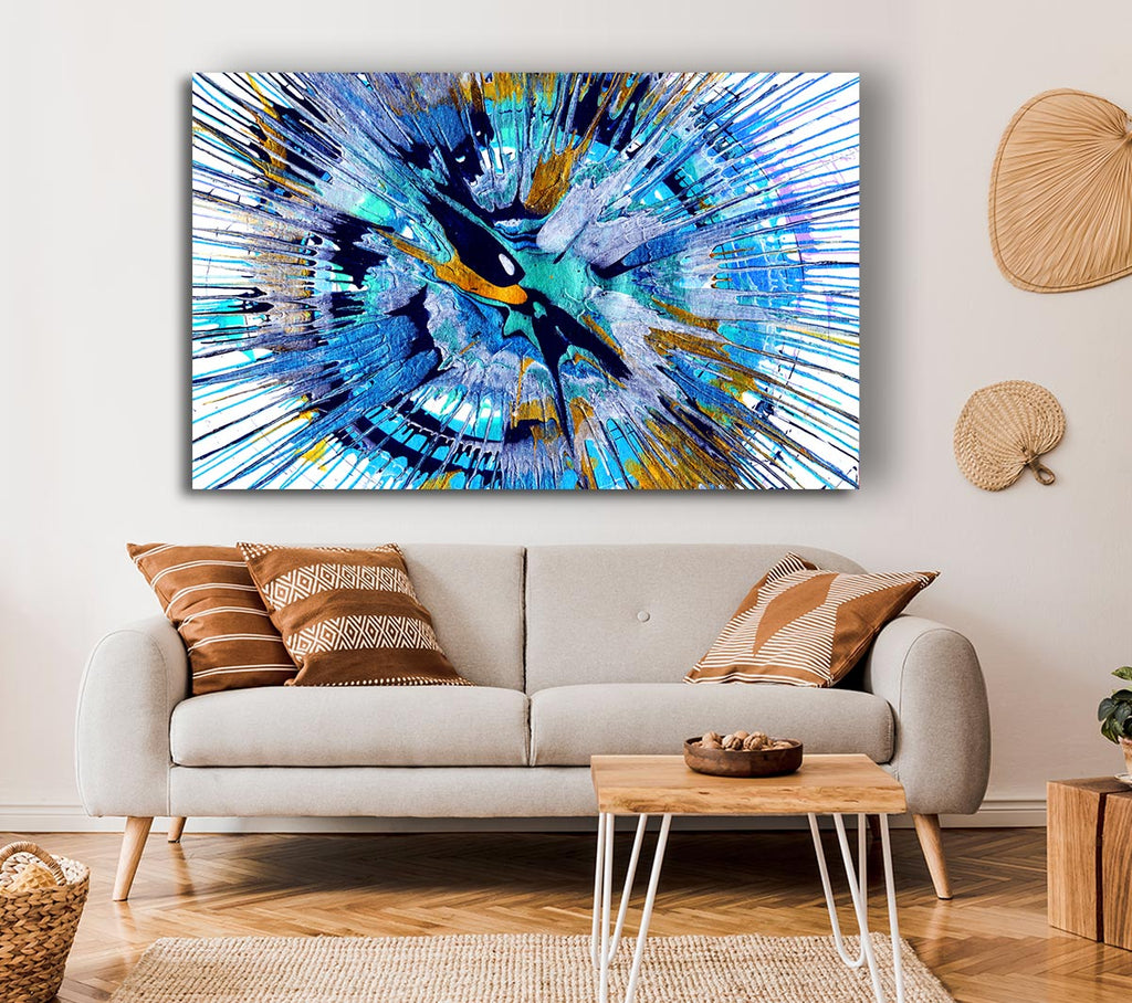 Picture of Stat Explosion 1 Canvas Print Wall Art