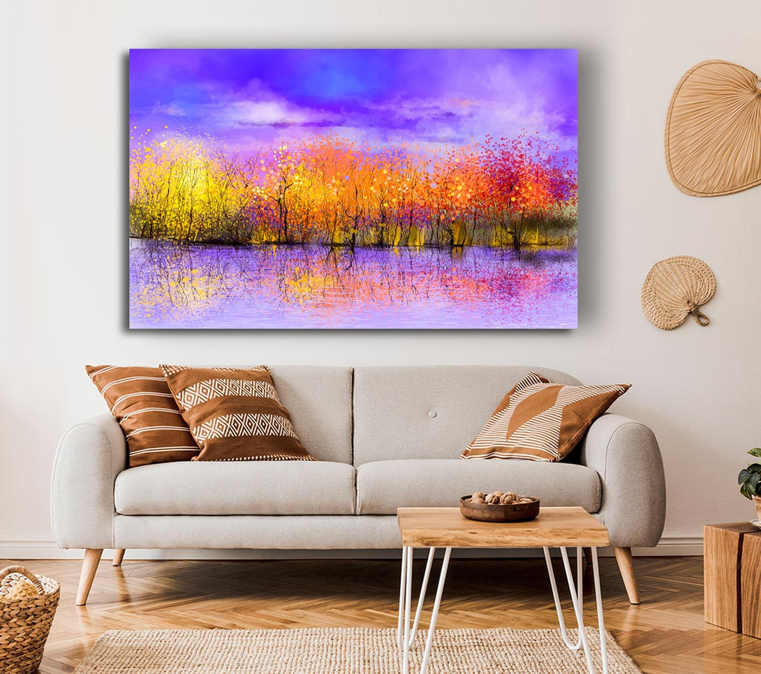 Picture of Magical Trees Canvas Print Wall Art