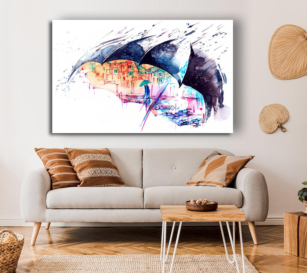 Picture of City Life Canvas Print Wall Art
