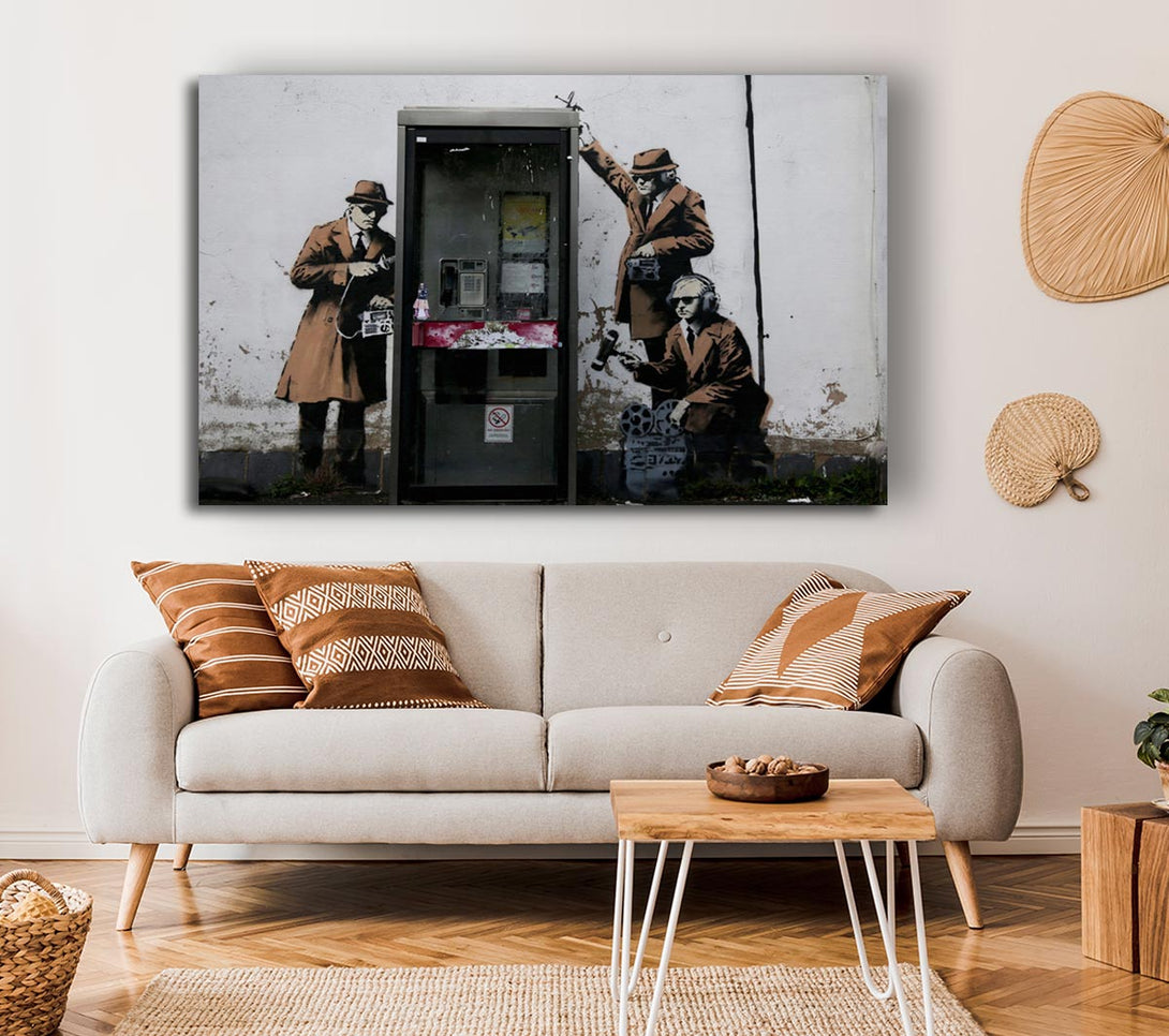 Picture of Spy Booth Canvas Print Wall Art