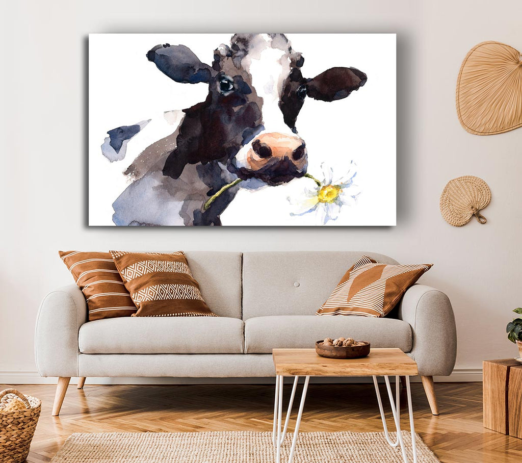 Picture of Daisy The Cow Canvas Print Wall Art