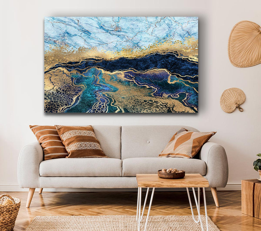 Picture of The Marble Road Canvas Print Wall Art