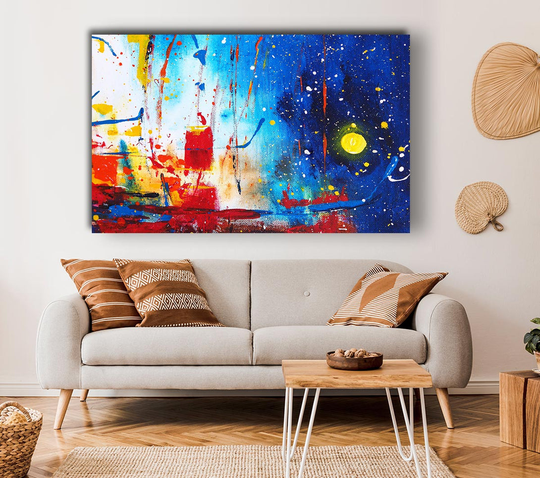 Picture of Striking Distortion Of Space Canvas Print Wall Art