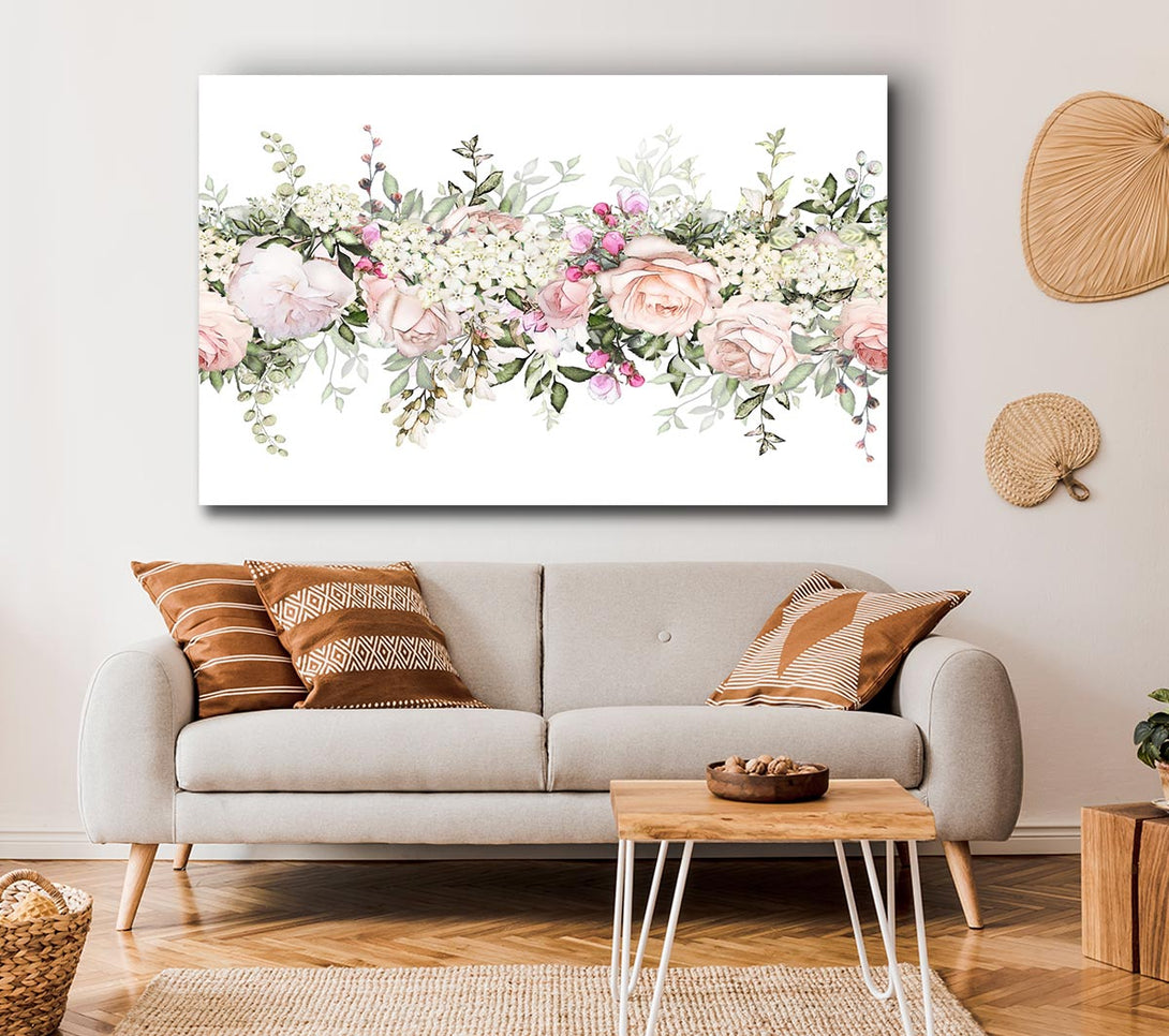  A Canvas Print of Wedding Flowers Of Beauty Canvas Wall Art