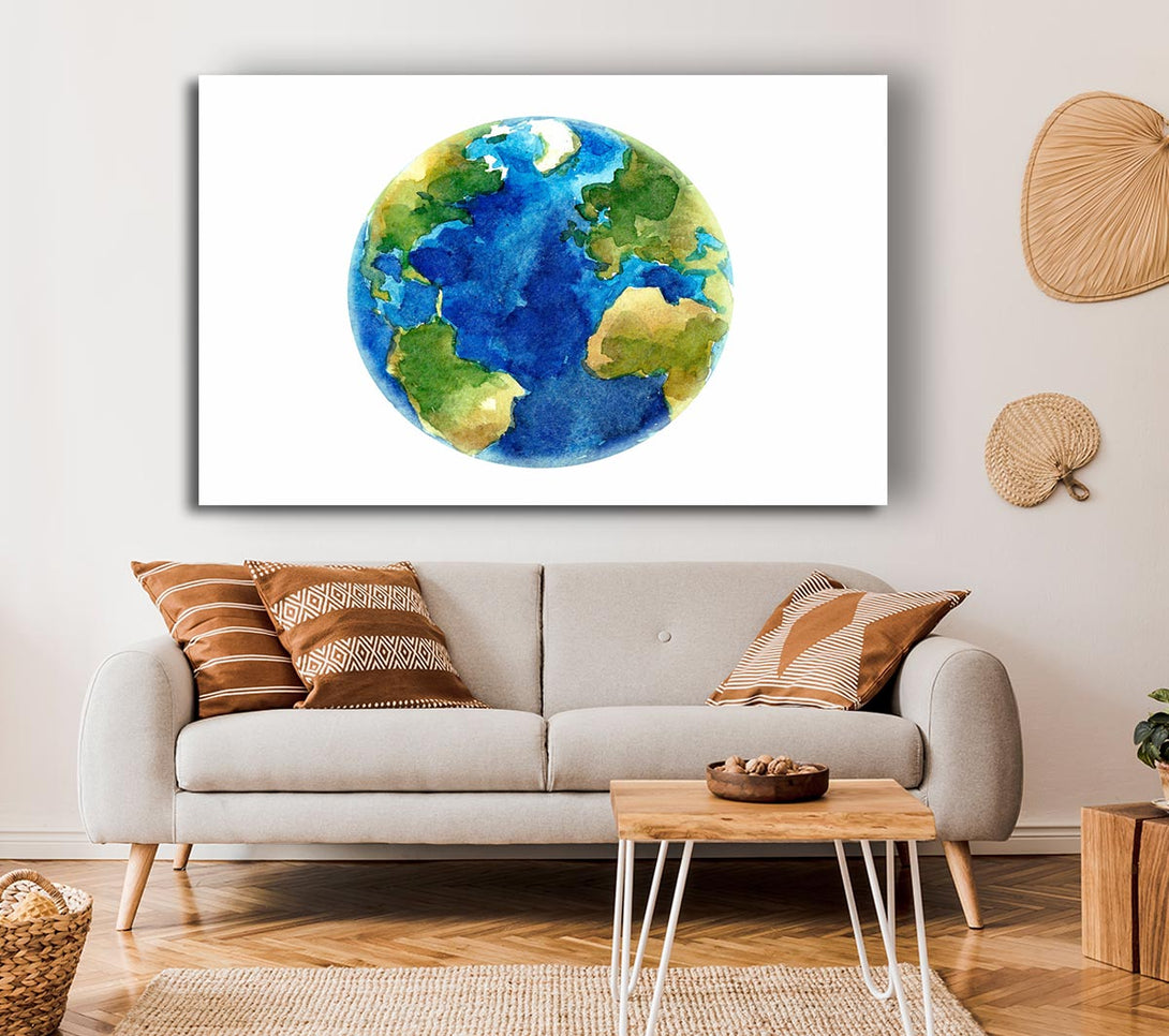 Picture of Our Planet Canvas Print Wall Art