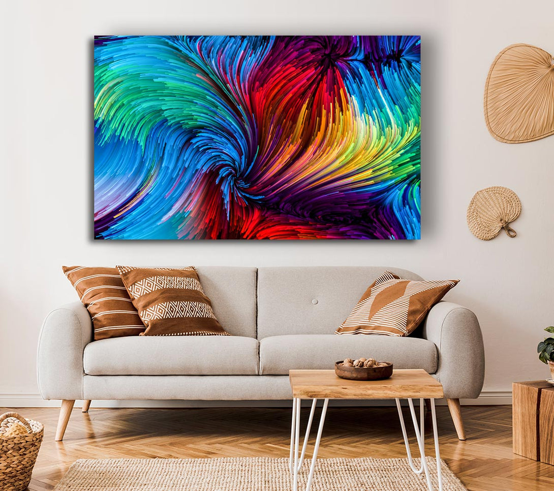 Picture of Strong Lines Of Circulation Canvas Print Wall Art