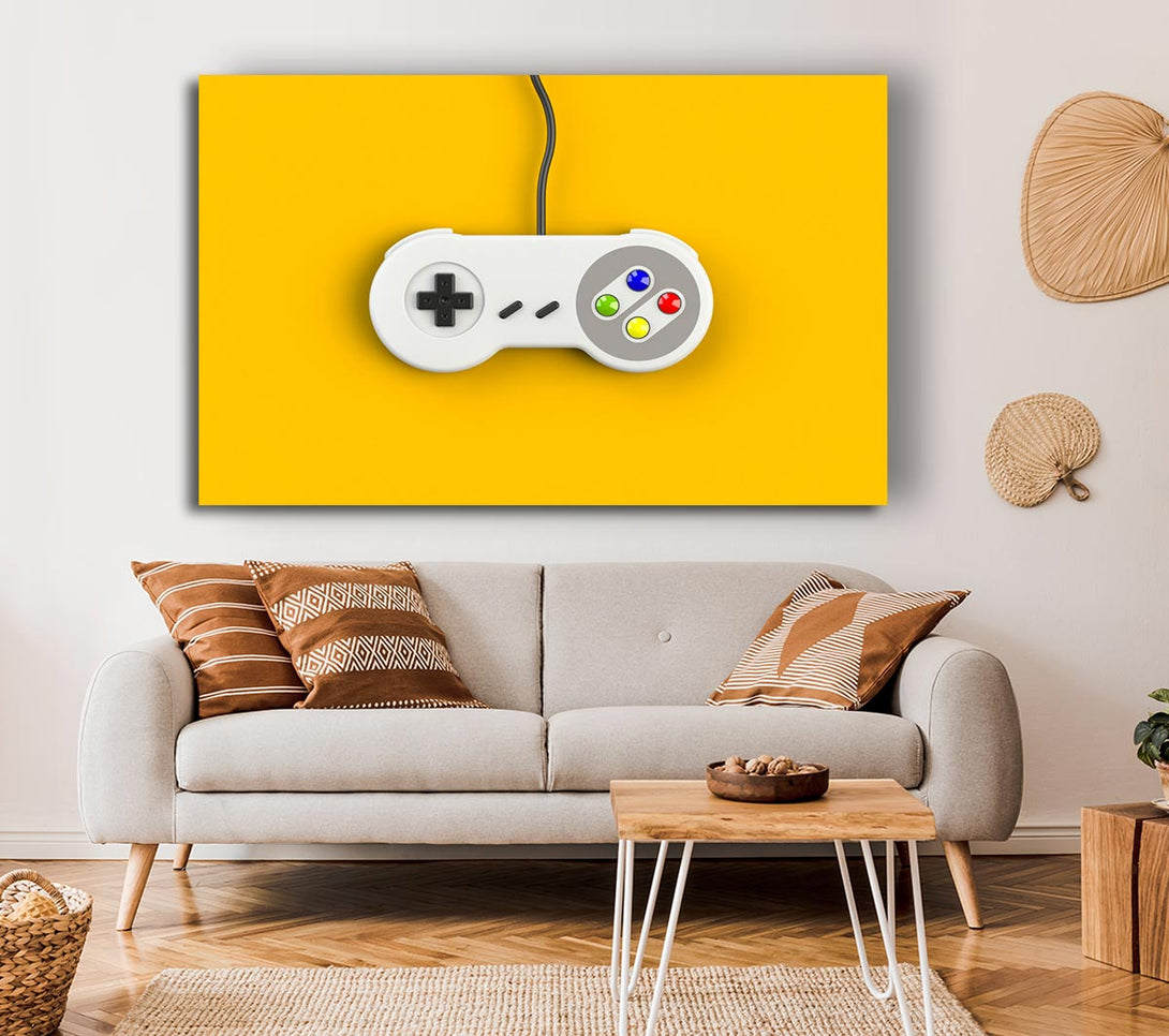 Picture of Gaming Controller Canvas Print Wall Art