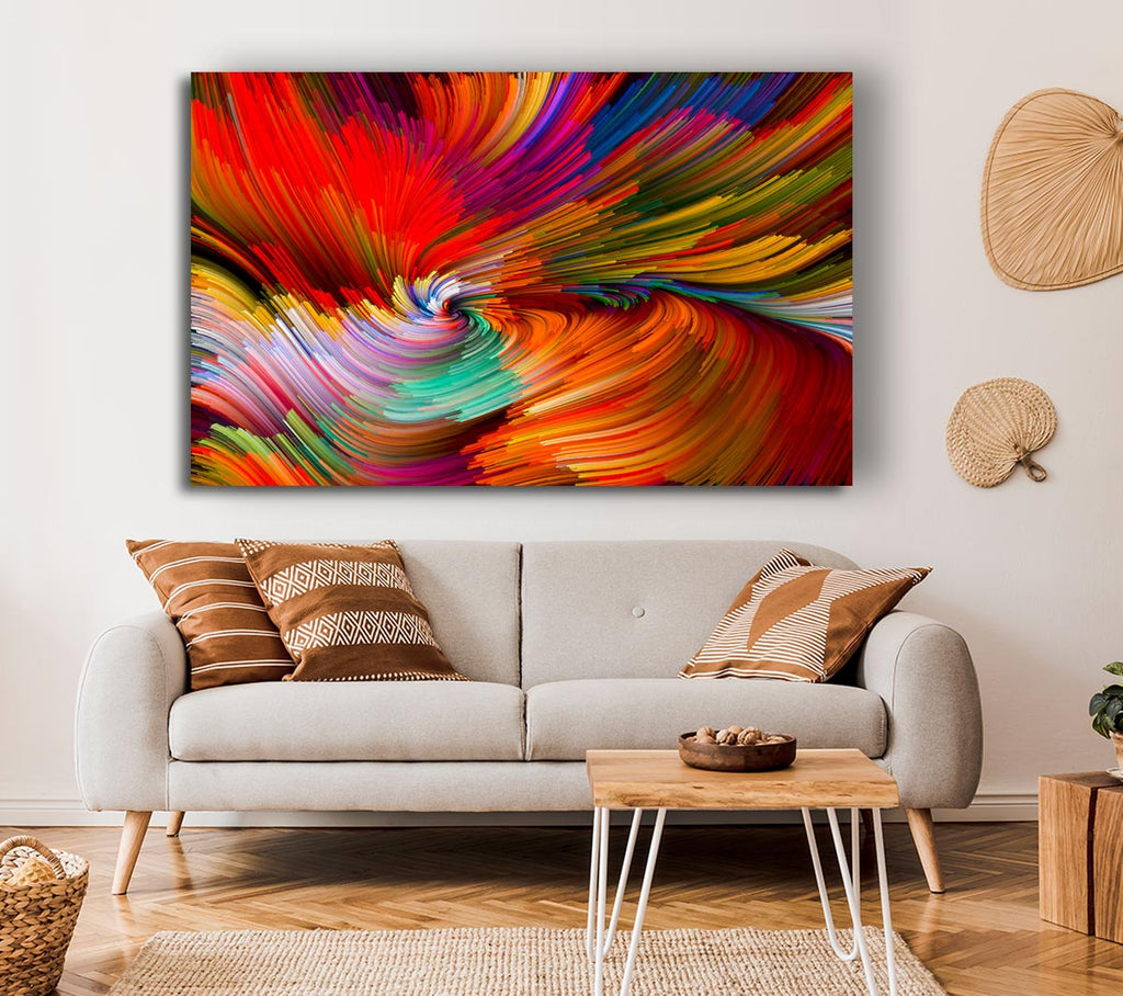 Picture of The Lines Are Close Canvas Print Wall Art