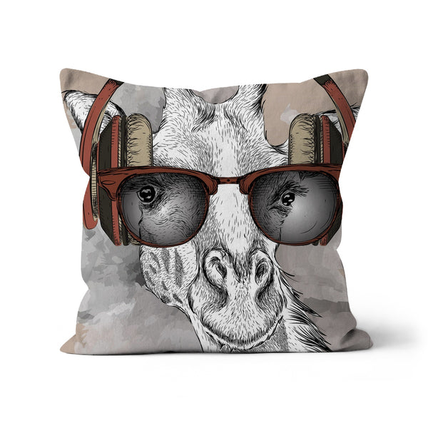 Cool Giraffe Childrens Cushion