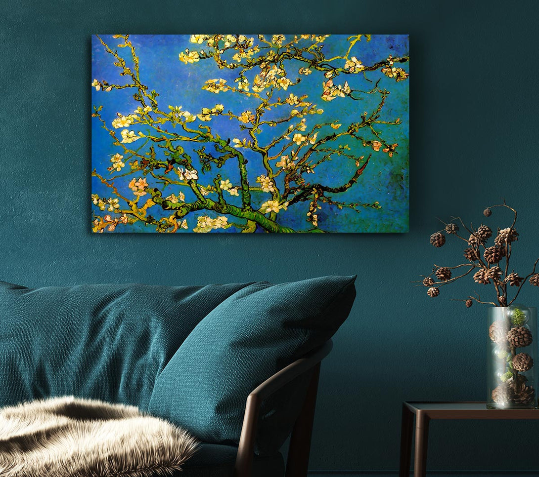 Picture of Van Gogh Blossoming Almond Tree Canvas Print Wall Art