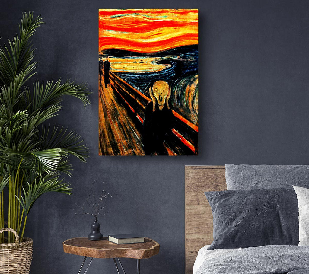 Picture of Edvard Munch The Scream Canvas Print Wall Art