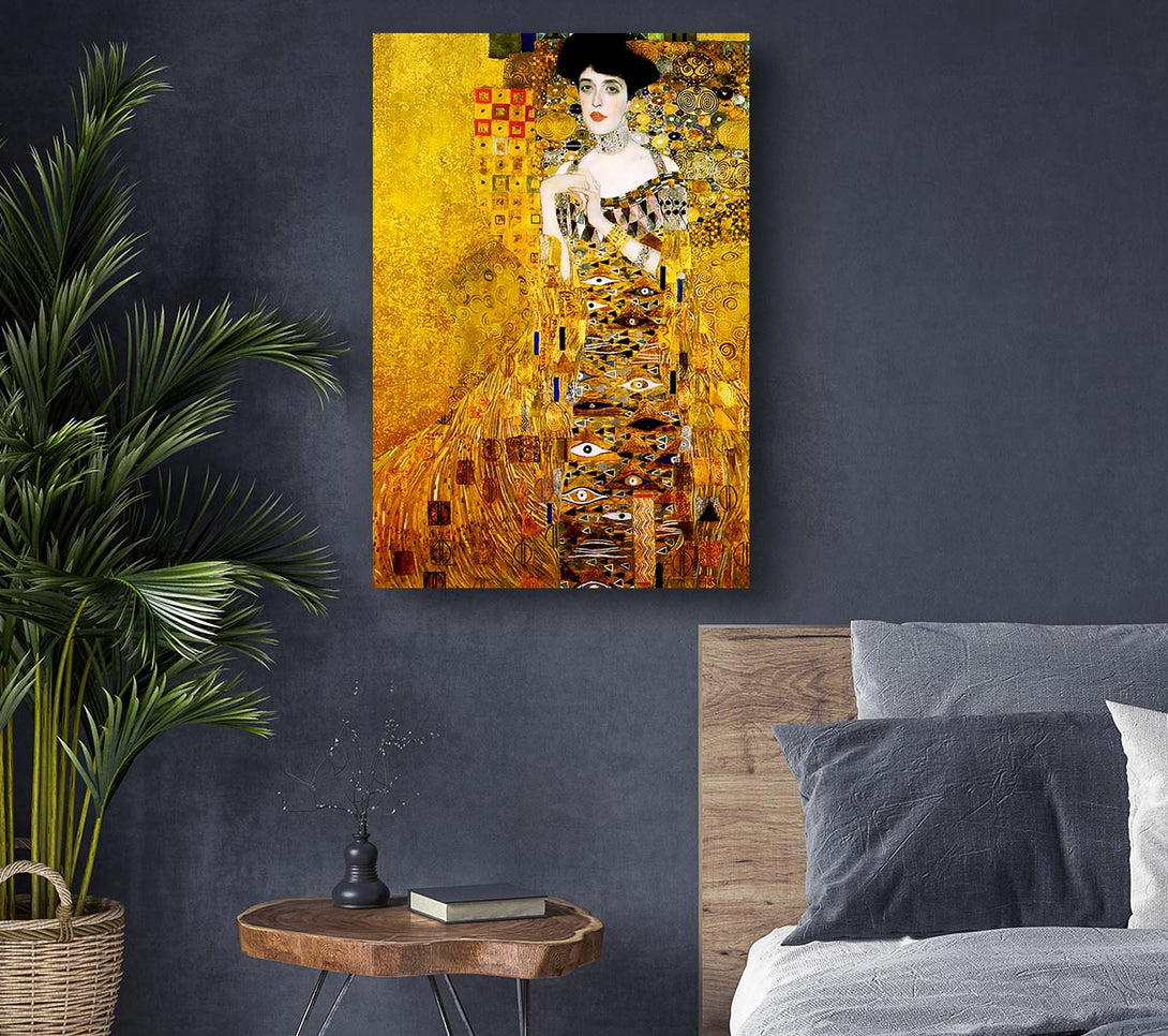 Picture of Klimt Adele Bloch-Bauer Canvas Print Wall Art