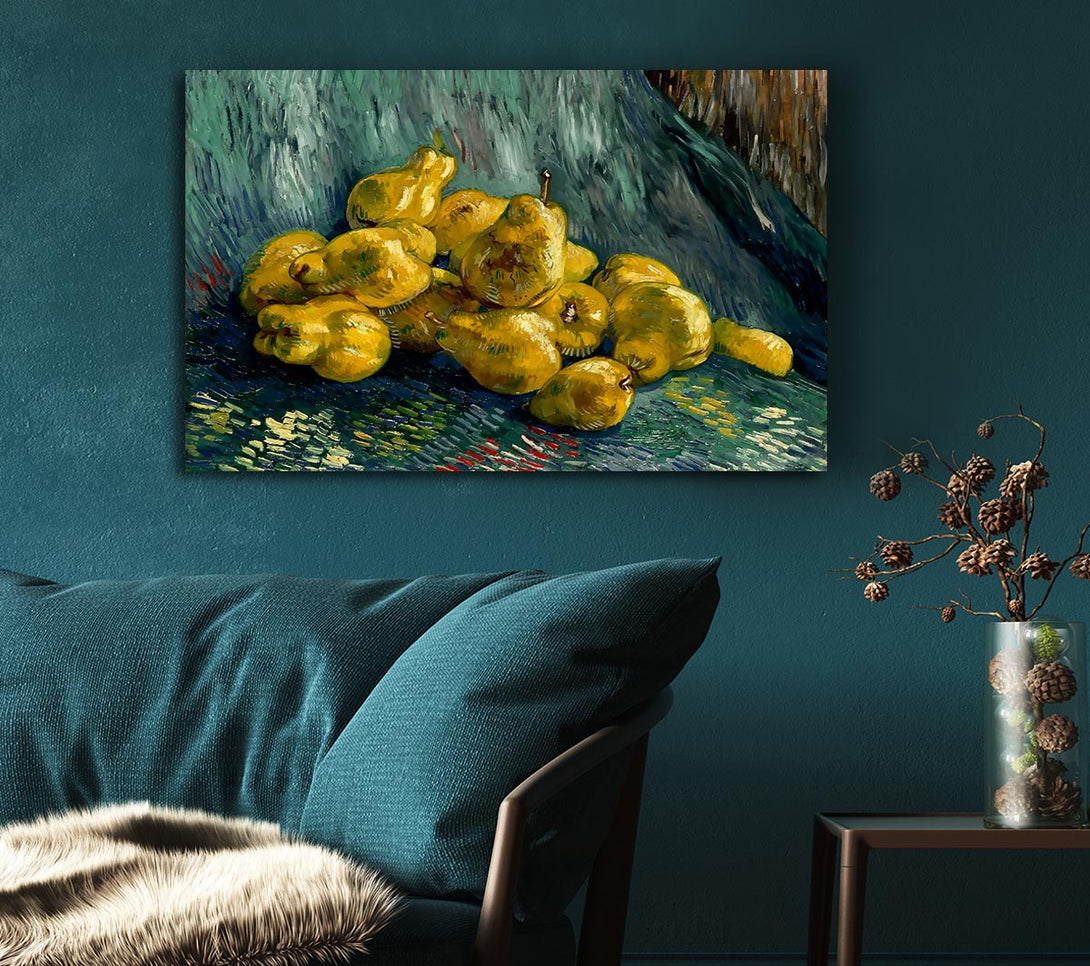 Picture of Van Gogh Still Life With Quinces Canvas Print Wall Art