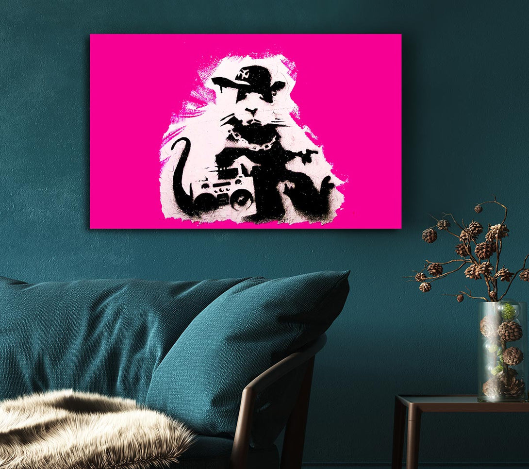 Picture of Pimp Rat Canvas Print Wall Art