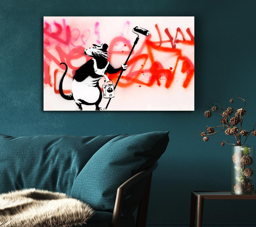 Picture of Rat Decorator Canvas Print Wall Art