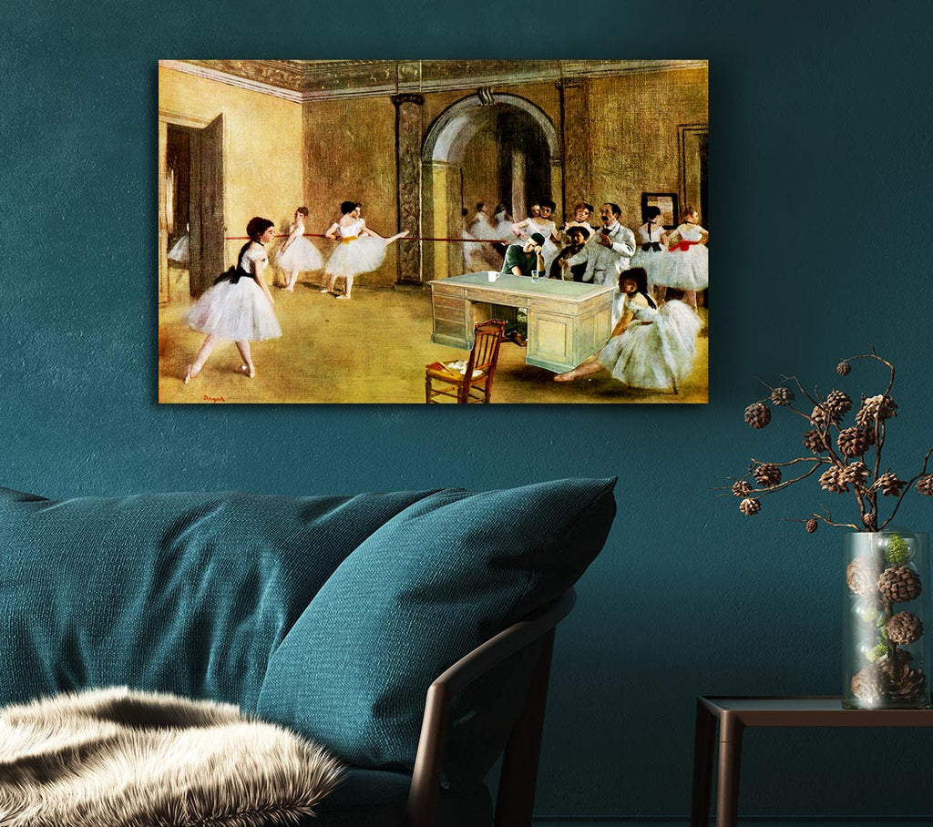 Picture of Simon Cowell Ballet Canvas Print Wall Art