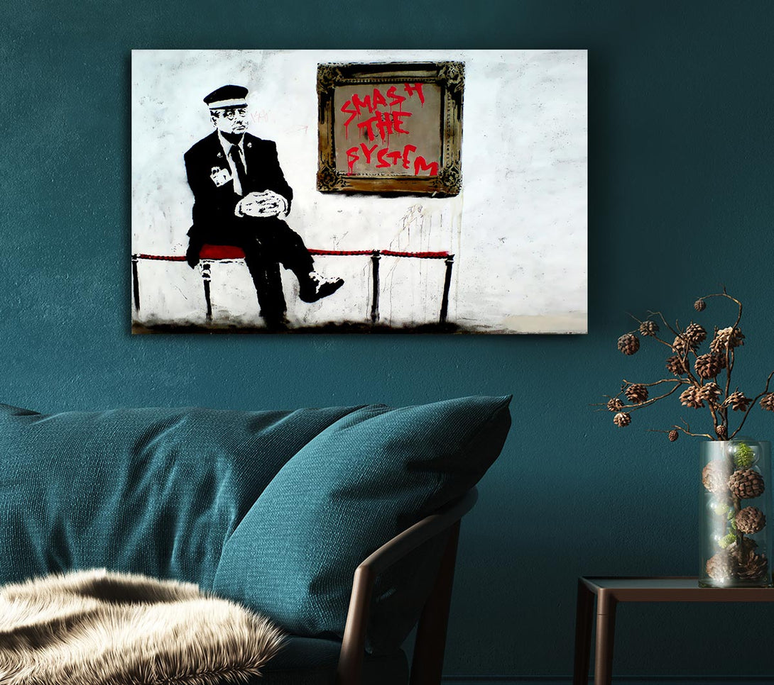 Picture of Protecting The Modern Art Canvas Print Wall Art