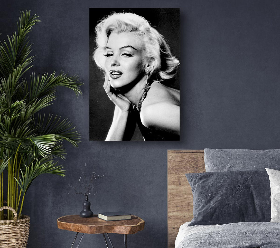 Picture of Marilyn Monroe Beauty Canvas Print Wall Art