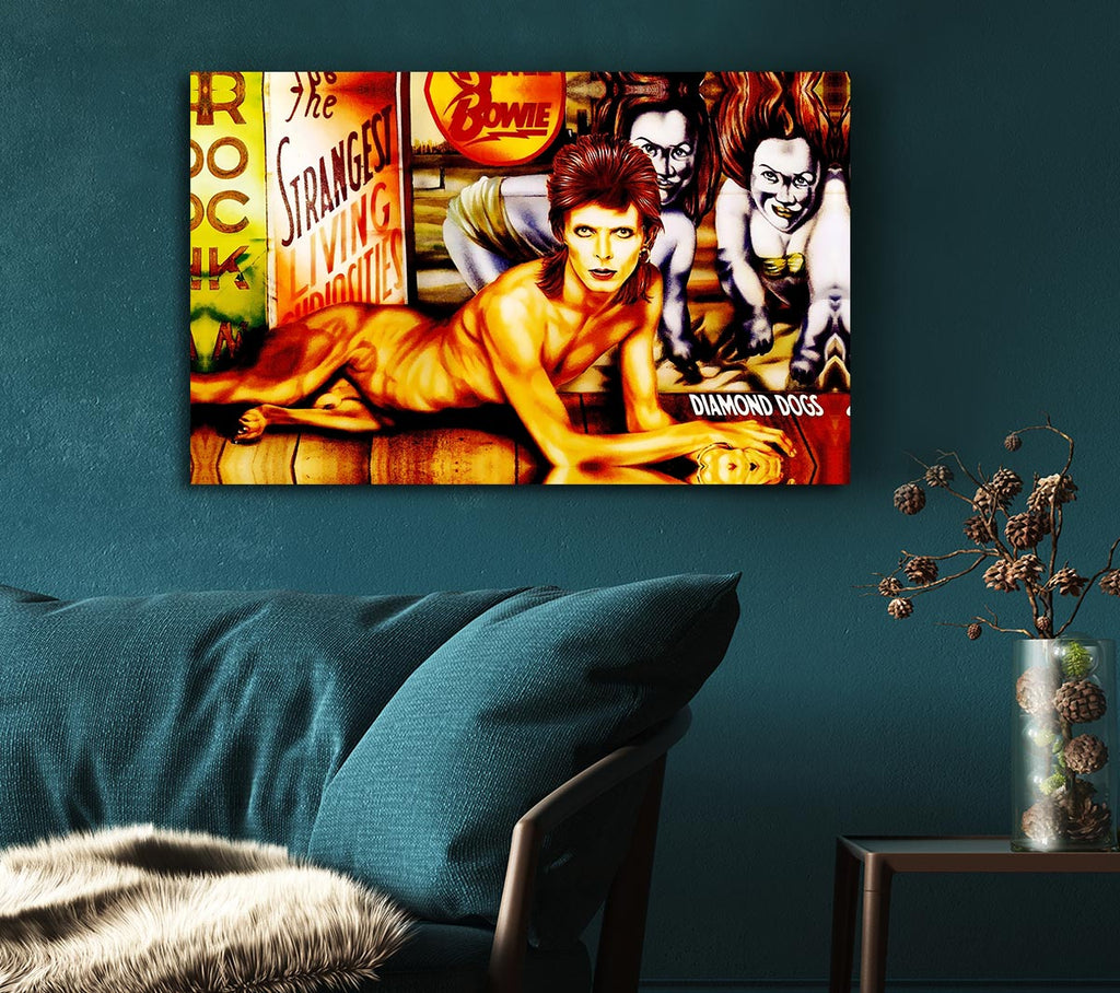 Picture of David Bowie Diamond Dogs Canvas Print Wall Art