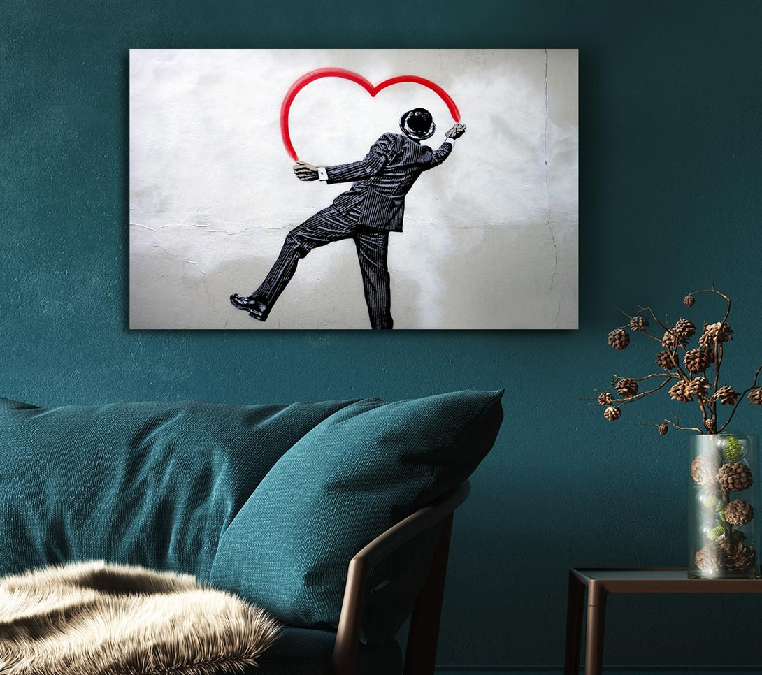 Picture of Business Love Canvas Print Wall Art