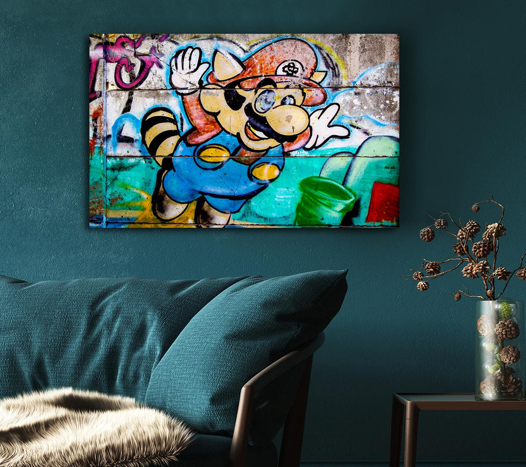 Picture of Mario Fly Canvas Print Wall Art