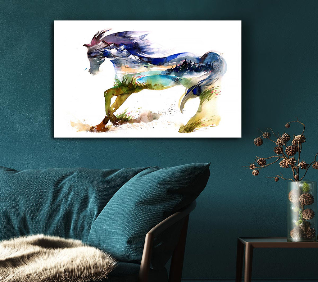Picture of Horse Dreams Canvas Print Wall Art