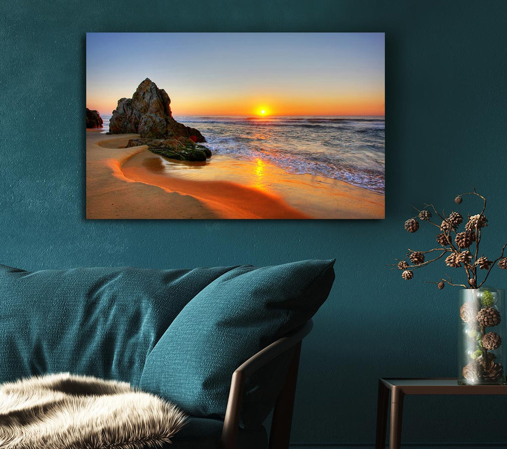 Picture of Sculptures Of The Ocean Canvas Print Wall Art