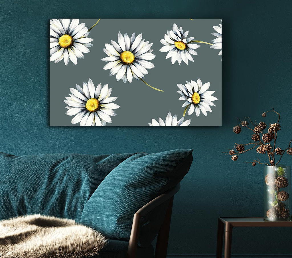 Picture of Aster Beauty Canvas Print Wall Art