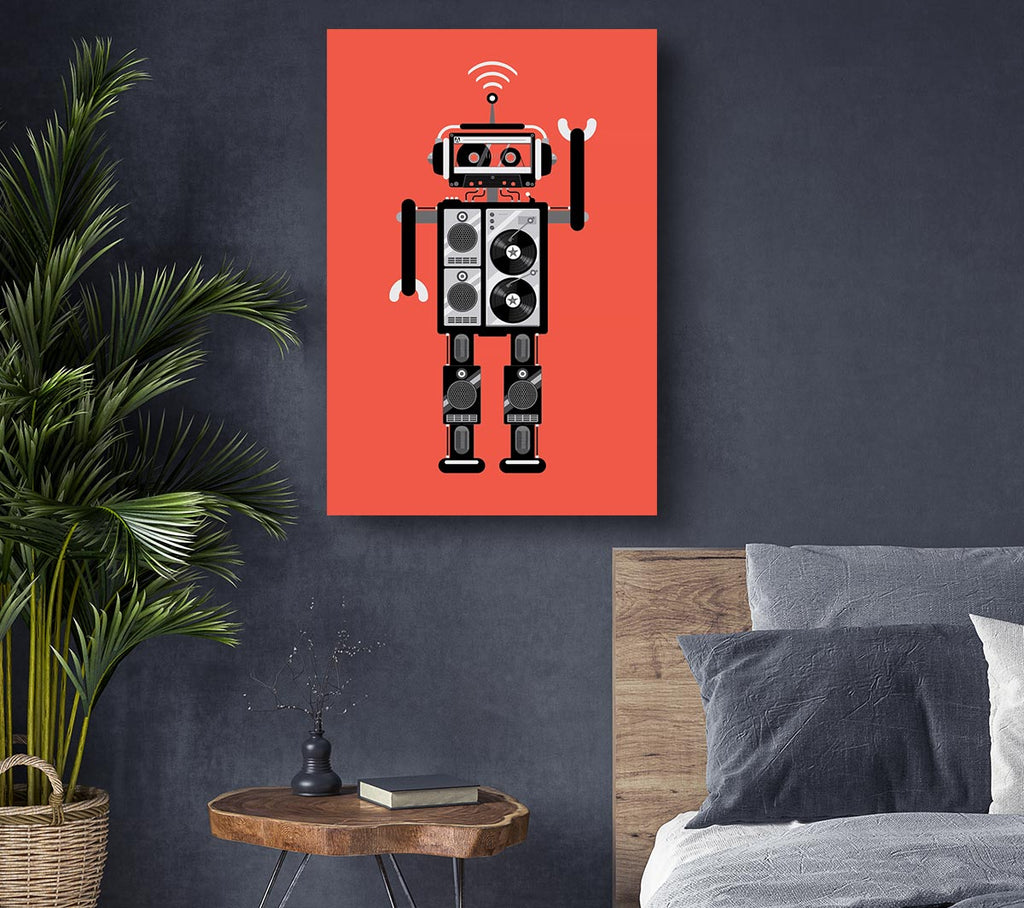 Picture of Robot Dance Canvas Print Wall Art