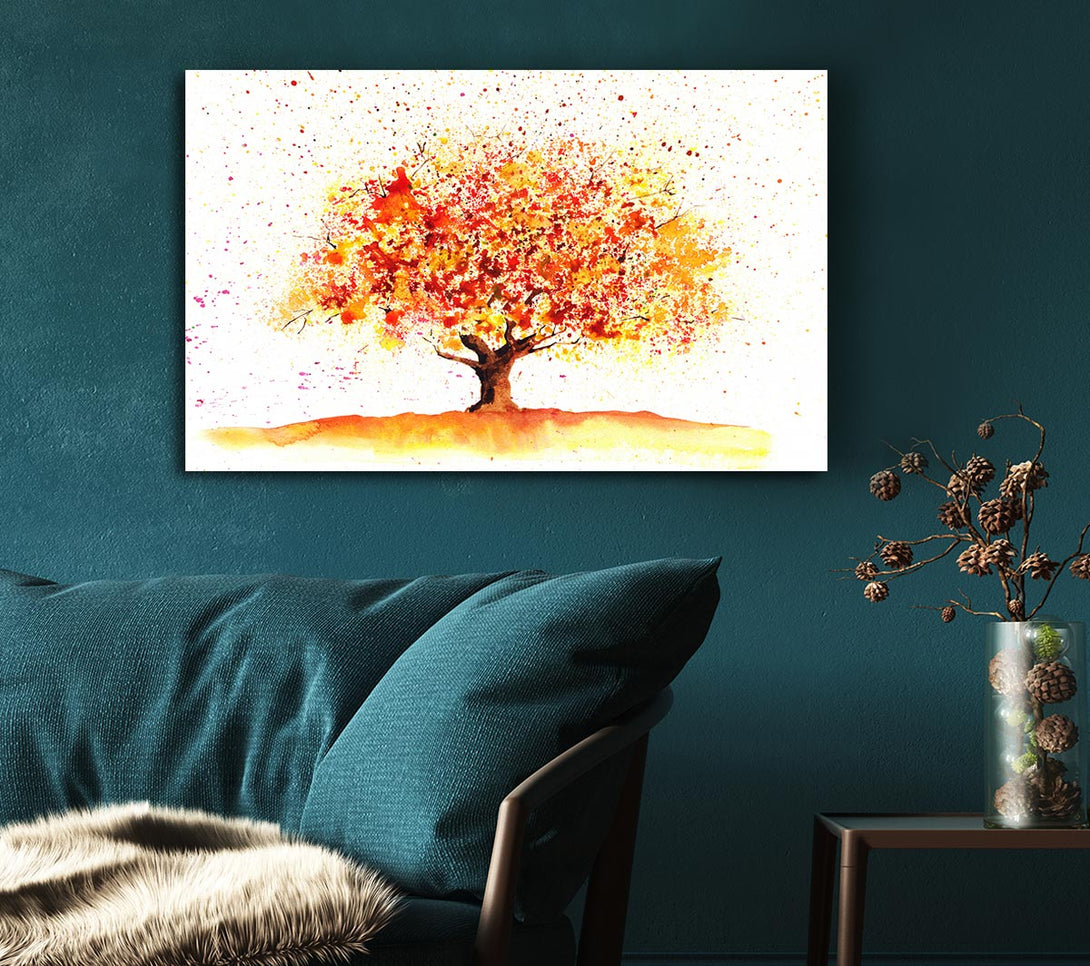 Picture of Stunning Autumn Tree Canvas Print Wall Art