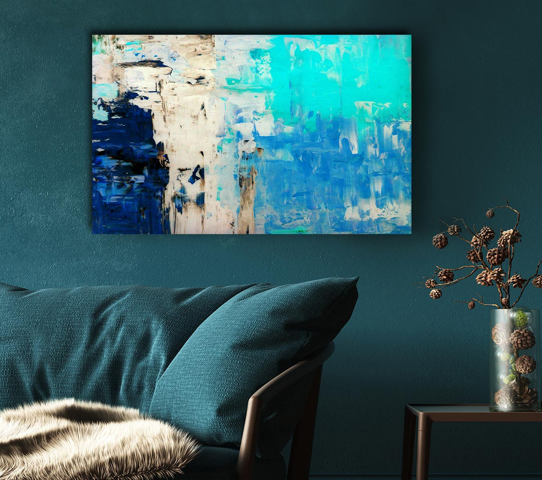 Picture of Blues Canvas Print Wall Art