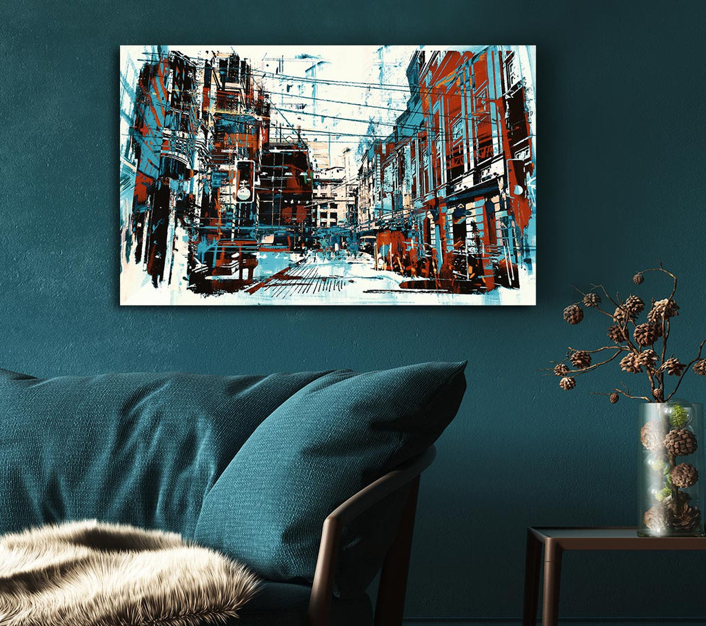 Picture of Chocolate City Blues 2 Canvas Print Wall Art