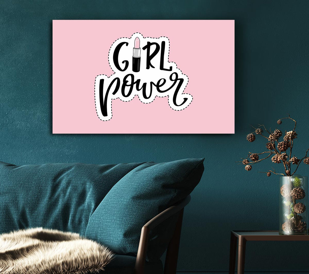 Picture of Girl Power 1 Canvas Print Wall Art