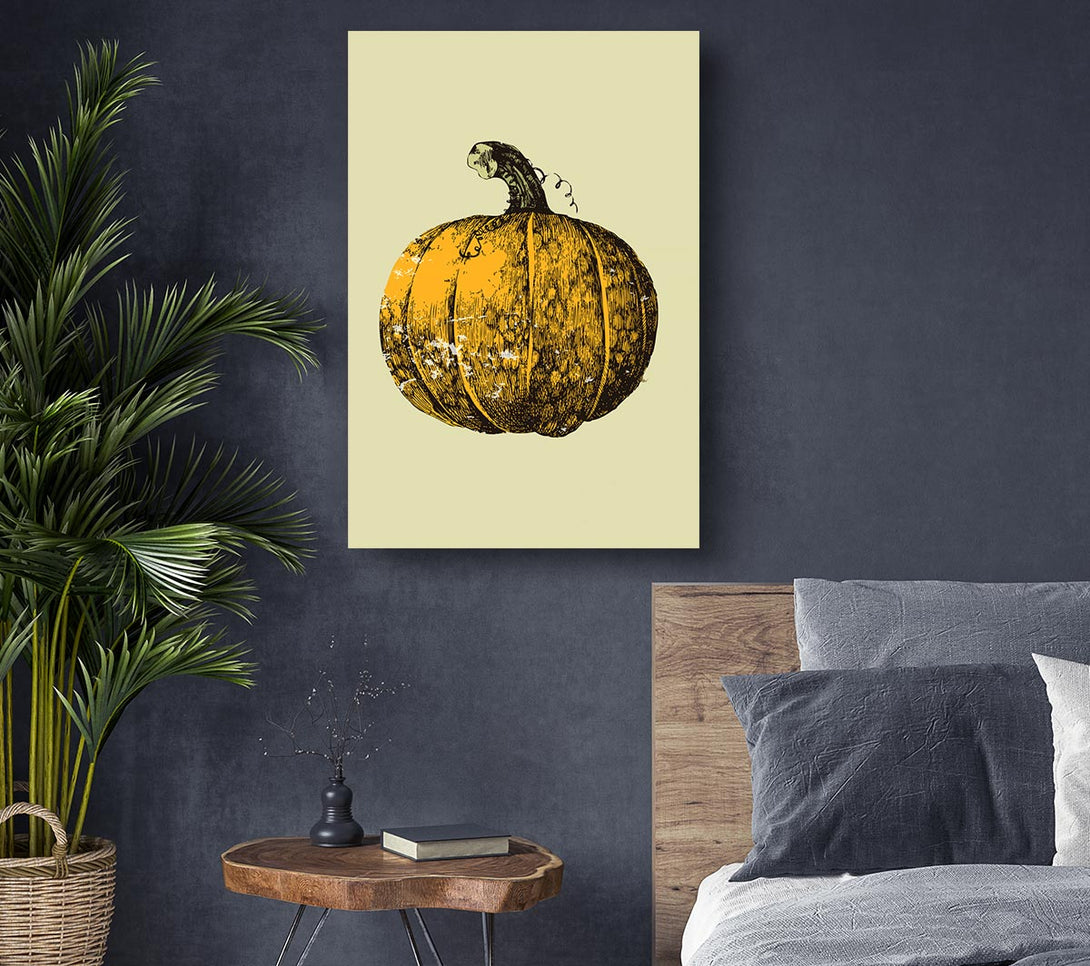  A Canvas Print of Pumkin Canvas Print