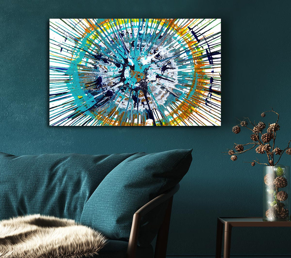 Picture of Star Explosion 3 Canvas Print Wall Art