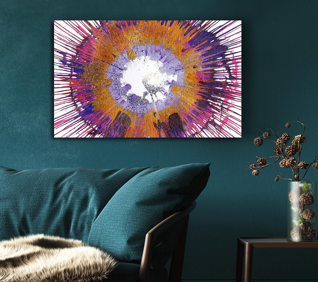  A Canvas Print of Star Expolsion 2 Canvas Print