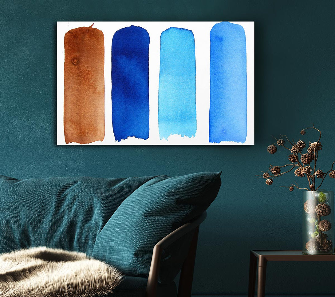  A Canvas Print of Odd One Out Canvas Art