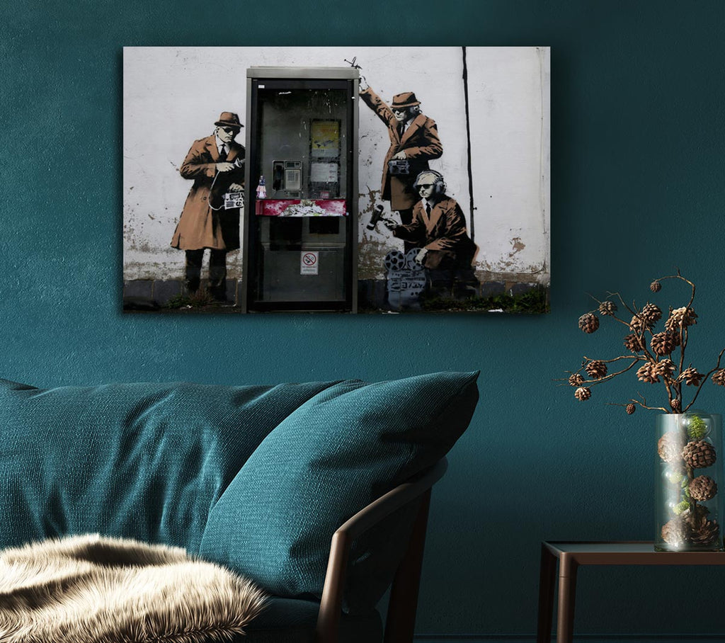 Picture of Spy Booth Canvas Print Wall Art