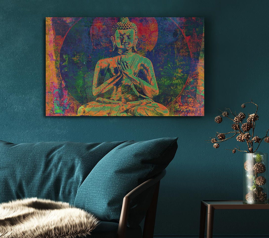 Picture of The Proud Buddha Canvas Print Wall Art
