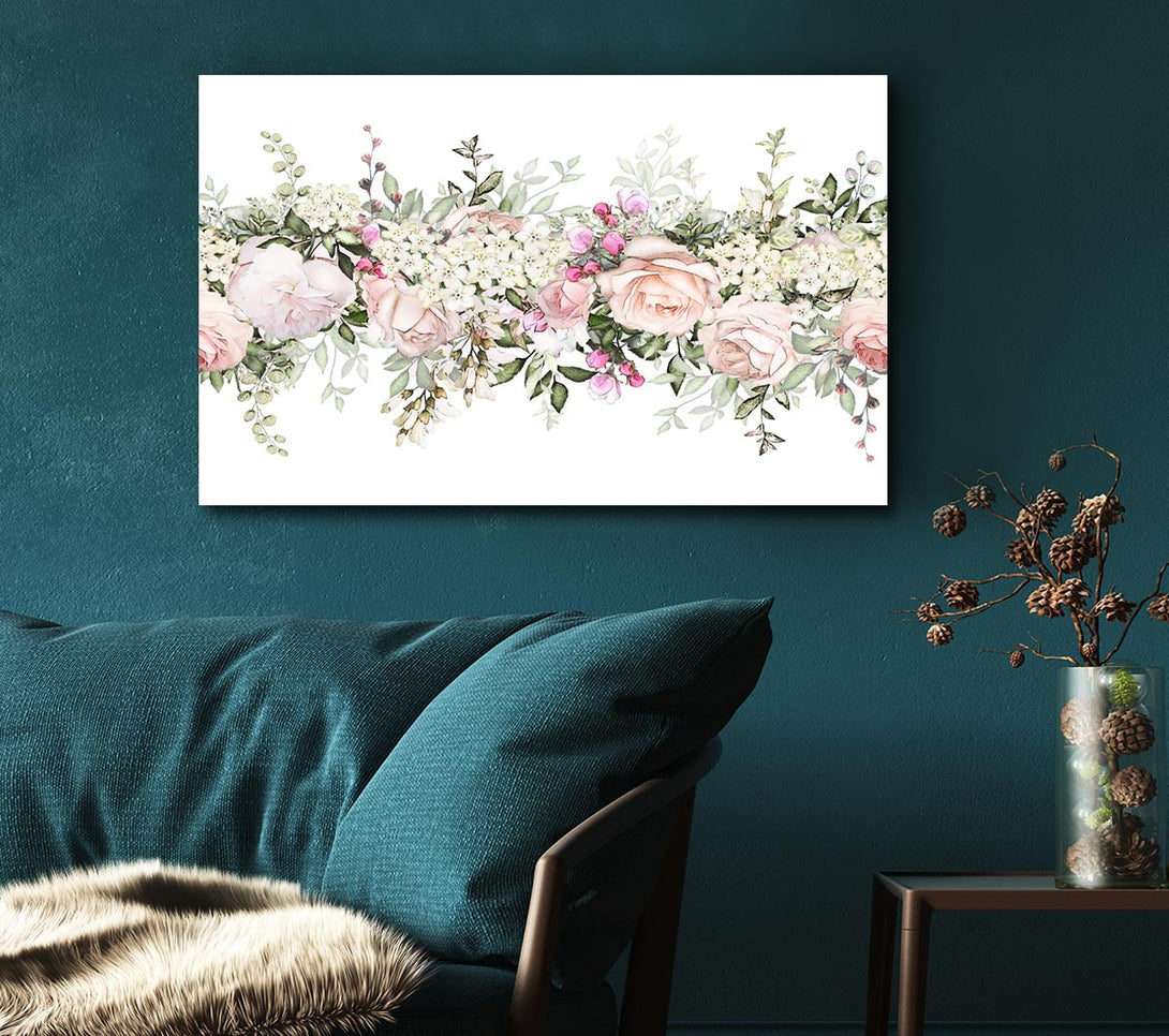 Picture of Wedding Flowers Of Beauty Canvas Print Wall Art