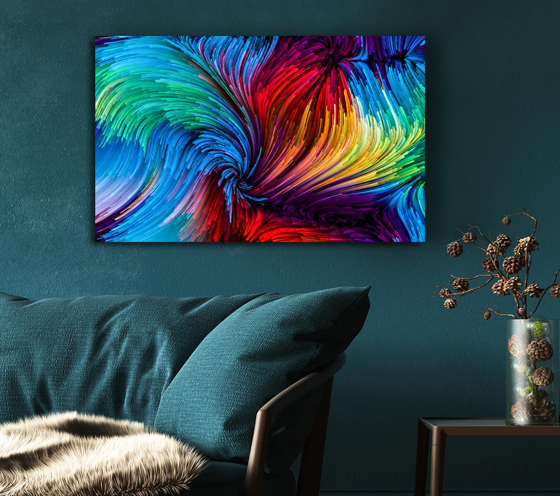 Picture of Strong Lines Of Circulation Canvas Print Wall Art