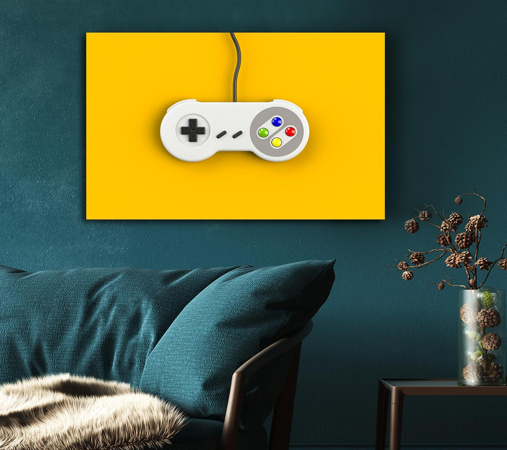 Picture of Gaming Controller Canvas Print Wall Art