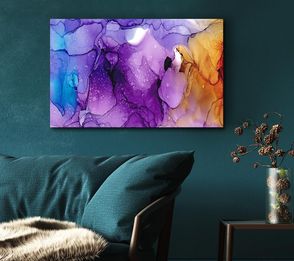 Picture of Water And Oil Submerse Canvas Print Wall Art