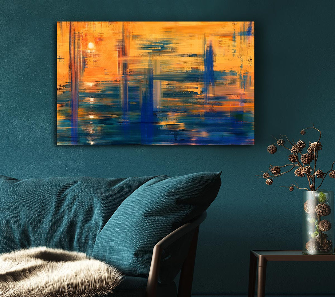 Picture of The Sunrise Opening Canvas Print Wall Art