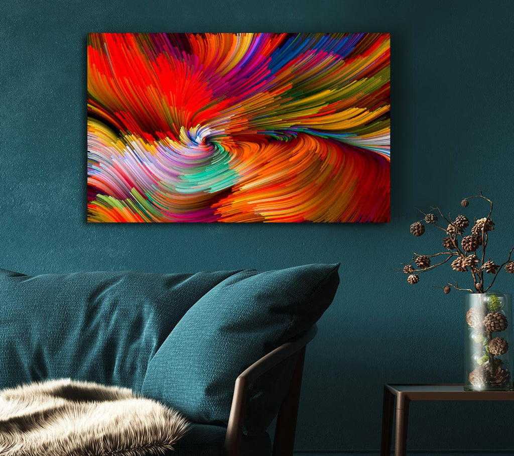 Picture of The Lines Are Close Canvas Print Wall Art