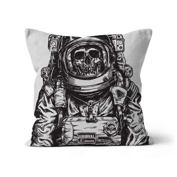 Space Man Skeleton Modern Cushion