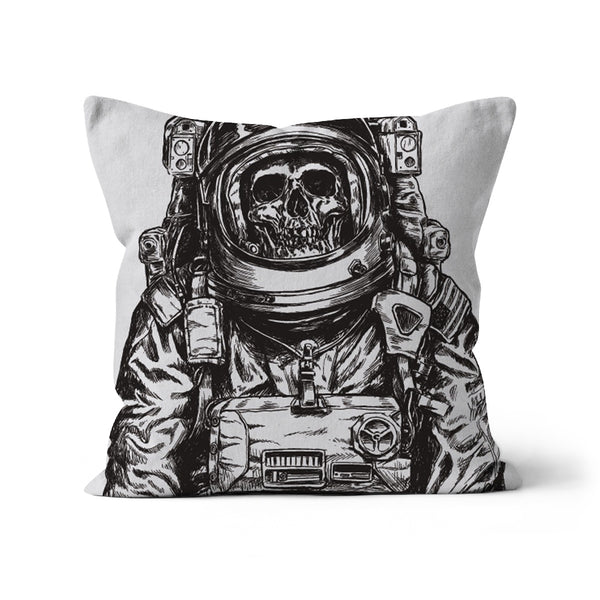 Space Man Skelett Modernes Kissen