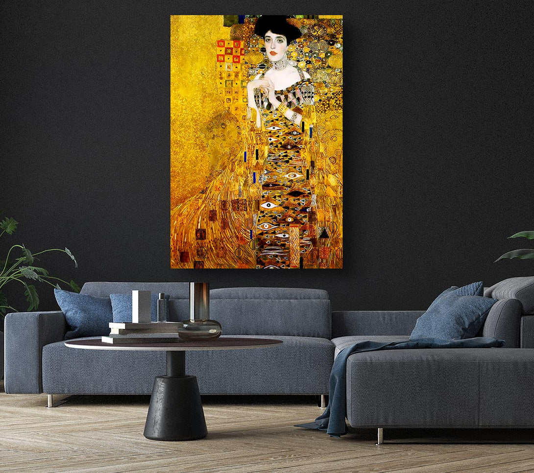 Picture of Klimt Adele Bloch-Bauer Canvas Print Wall Art